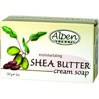 Alpen Secrets Shea Butter Moisturizing Soap, 5-Ounces Boxes