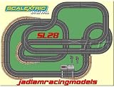 Jadlam Racing New SCALEXTRIC DIGITAL SET SL28 LAYOUT 2 CARS 9ft x 6ft
