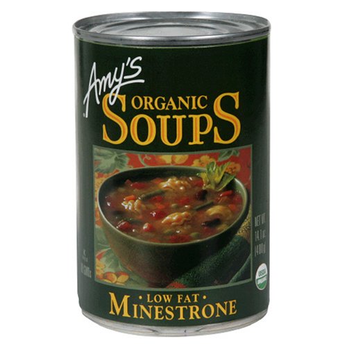 Amy's Organic Minestrone Soup, 14.1-Ounce Can (Pack of 12) by Minestrone Soups