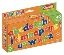 Quercetti - Magnetic Alphabet Lower Case 40 Pieces