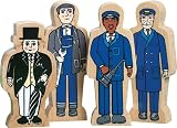 Eigenschaften RC2 Deutschland 99111 / RC2 Deutschland 99111 - Figurenpack: Sir Topham Hatt, 2 Fahrer, 1 Ingenieur - Wooden Railway, 4 Teile