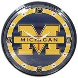 Michigan WinCraft NCAA Round Clock