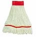 O-Cedar Commercial Maxi Plus Microfiber Loop-End Mop, Large, White