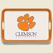 Serving Tray ~ Clemson Univ ~ 18 inches x 12 inches ~ melamine plastic ~ code...