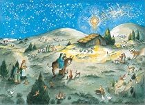 Away in a Manger Advent Calendar