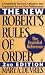 Book The New Robert's Rules of Order