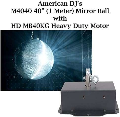 American DJ M4040 40" Mirror Ball with HDMB40K Heavy Duty Motor
