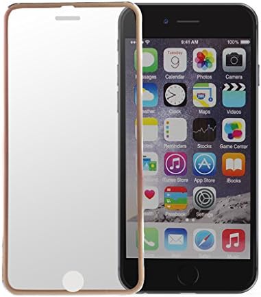 Inoble Ballistic Titanium Glass Screen Protector for Apple iPhone 6 Premium Edge to Edge HD Clear ,Protect Your Screen from Scratches and Drops (Gold)