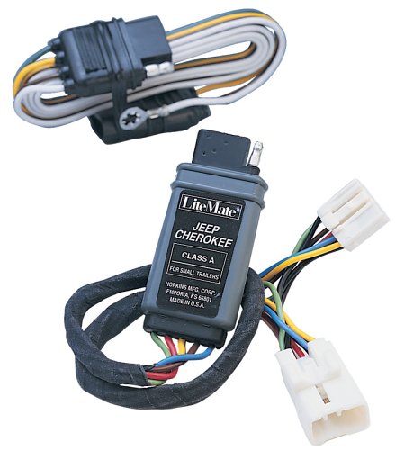 Hopkins Plug-In Simple 42465 T Connector Wiring Kit For Jeep Cherokee, '9701