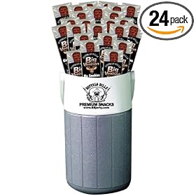 Buffalo Bills Big Venison Ole' Smokies Beverage Gift Jug (filled with 24 individually... by Buffalo Bills Premium Snacks