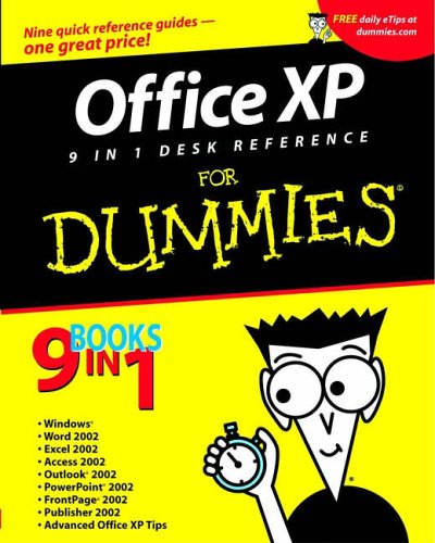 office xp 9 in 1 desk reference for dummies