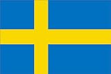 Sweden Nylon flag 3 ft. x 5 ft. - B0006HD6P8