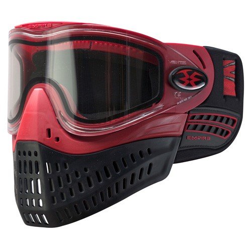 Empire Paintball e-Flex Goggle, Red