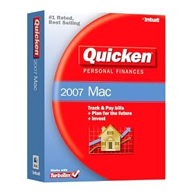 Quicken Personal Finances 2007 for Mac by Intuit