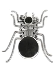 Onyx brooch pendant, Nazca Spider