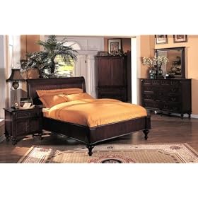 5PC Mandalay California King Size Bed Complete Bedroom Set