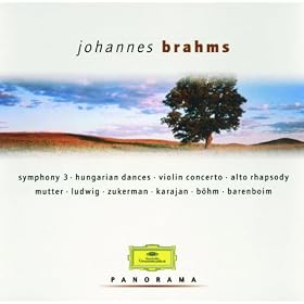 Brahms: Symphony No.3; Hungarian Dances; Violin Concerto; Alto Rhapsody (2 CDs)