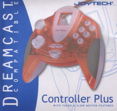 Childrens Toyshop  Video Games : Controller Plus - Clear Orange / Smoke White