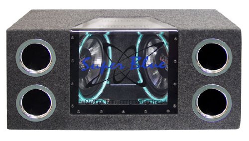 Pyramid BNPS102 10-Inch 1,000-Watt Dual-Bandpass System with Neon Accent Lighting