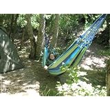 Roatan Woven Hammock - - BLUE