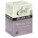 Choice Organic White Peony Tea, 16-Count Box (Pack of 6)