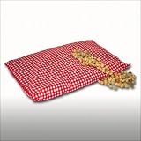 Cherry Kirschkernkissen 30x20 cm - W&auml;rmekissen Nackenkissen - Relaxdays