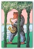 San Diego Jazz Festival by Milton Glaser 36.75″x24″ Art Print Poster