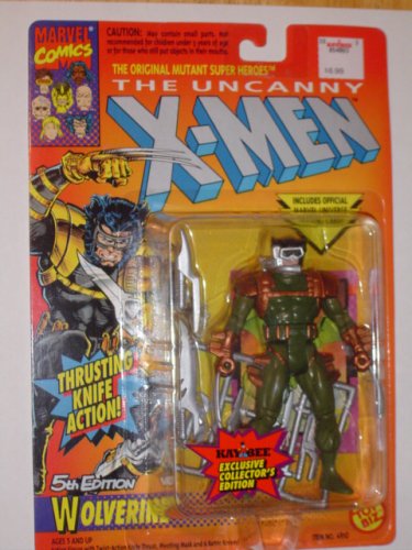  X-Men > Wolverine #5 (Green) Action Figure