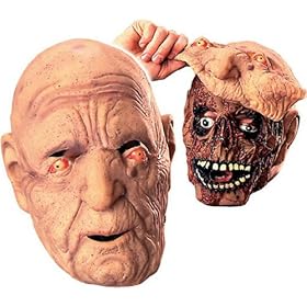 Skinned Alive Old Man and Corpse 2 Piece Mask Set