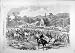 1858 Cotswold Hounds Hunting Meet Hunters Hunt Print
