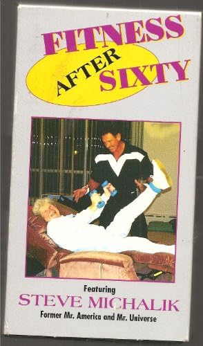 Fitness After Sixty Featuring Steve Michalik Former Mr. American and Mr. Universe VHS Set