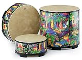 World Percussion KD581801 Remo 8X18 Kids Drum Rainforest