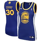 Stephen Curry Blue adidas Revolution 30 Replica Golden State Warriors Women's Jersey