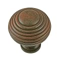 Ultra Hardware Circles Cabinet Knob - Rust Finish