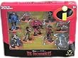 Disney Pixar The Incredibles Mr. Incredible, Elastigirl, Dash, Violet, Jack Jack, Frozone, Out-of-shape Mr. Incredible, Sindrome, Edna Mode 3" PVC Figures