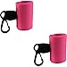Kage 2 Clip-On Neoprene Pink Sleeve Lip Balm Holsters LIPSTICK HOLDER Key Chain