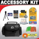 Advanced Accessory kit for Canon PowerShot Pro Series S3IS,S5 IS 8.0MP Digital Camera