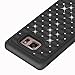 Galaxy Note 7 Case, EC™ Dual Layer Studded Rhinestone Bling Hybrid Diamond Shockproof Case Cover for Samsung Galaxy Note 7/ Galaxy Note 6/ Samsung SM-N930F (Black)
