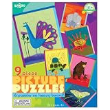 eeboo 9 Piece Picture Puzzle Life On Earth