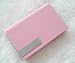 New Design Pink Metal Business Card Holder(#11033)