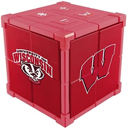 Wiseways Kube Bluetooth Collegiate Speaker for Wisconsin school