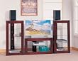Dark Brown Entertainment Center By Coaster Furniture