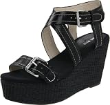Nine West Womens Memento Wedge Sandal Sandals