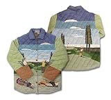 ZK Applique II Theme Golf Jacket - Reversible SM,MD,LG,XL (Click for choices)