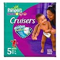Pampers Cruisers Diapers Size 5, 62-Count (Pack of 2)