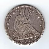 1874 Seated Liberty Half Dollar 1874 Seated Liberty Half Dollar