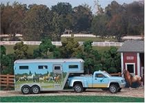 Stablemates Pick-Up Truck and Gooseneck Trailer
