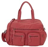OiOi Pink Faux Buffalo Carry All