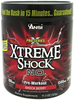 Advance Nutrient Science Xtreme Shock N.O. - Shock Berry - 34 servings
