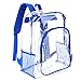 Heavy Duty Transparent Clear Backpack Stadium Approved Clear See Through Backpacks for School Stadium Concert